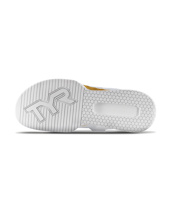 TYR L-1 Lifter White/Gold *Squat University Collaboration*
