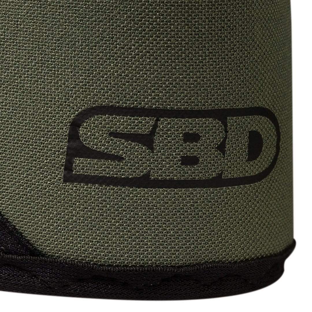 SBD Apparel Knee Sleeves SBD Knee Sleeves - Green w/Black - Endure Range