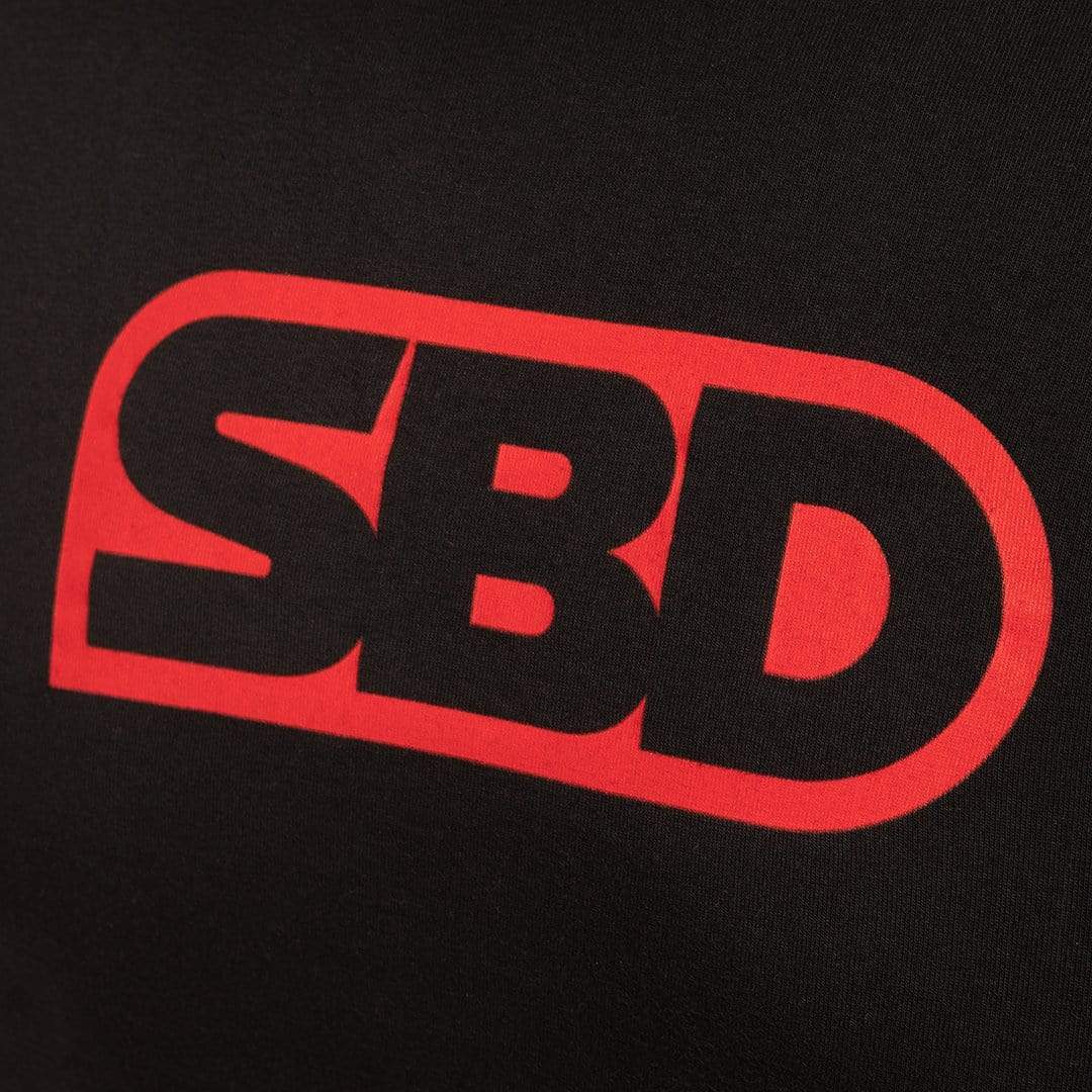 SBD Apparel Shirts Mens SBD Competition T-Shirt Black & Red