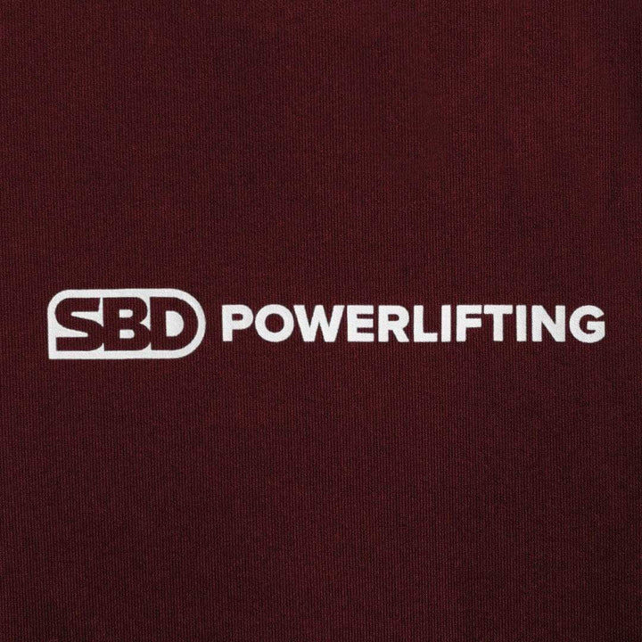 SBD Apparel Singlets SBD Powerlifting Singlet Women's Fit - Burgundy w/White - Phoenix Range