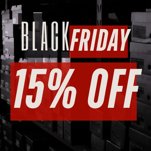 Black Friday 2025 - 15% Off