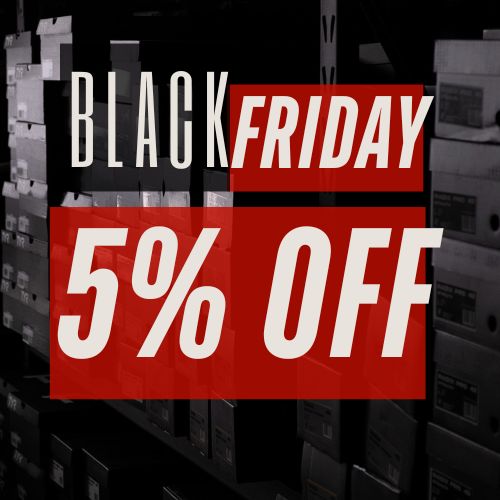Black Friday 2025 - 5% Off