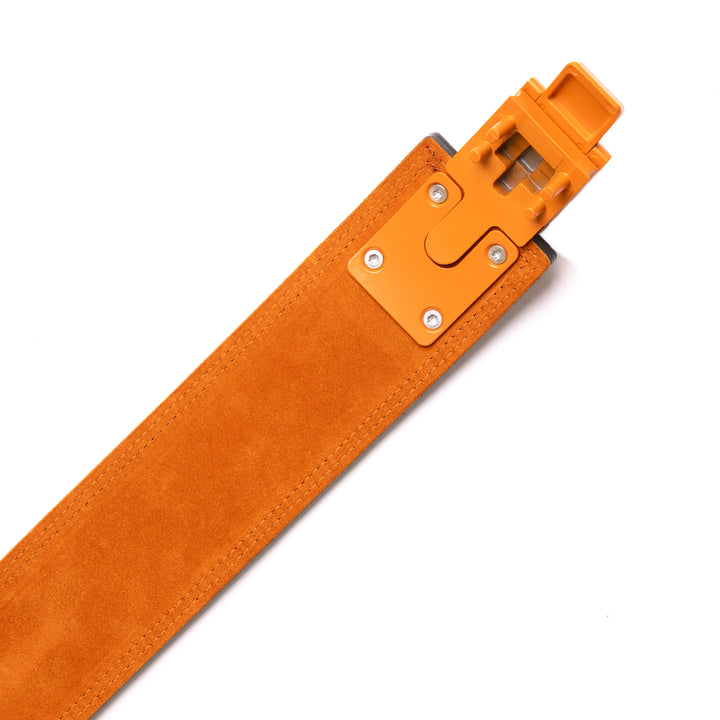 SBD Forge 13mm Lever Belt Grey/Orange-Inner Strength Products