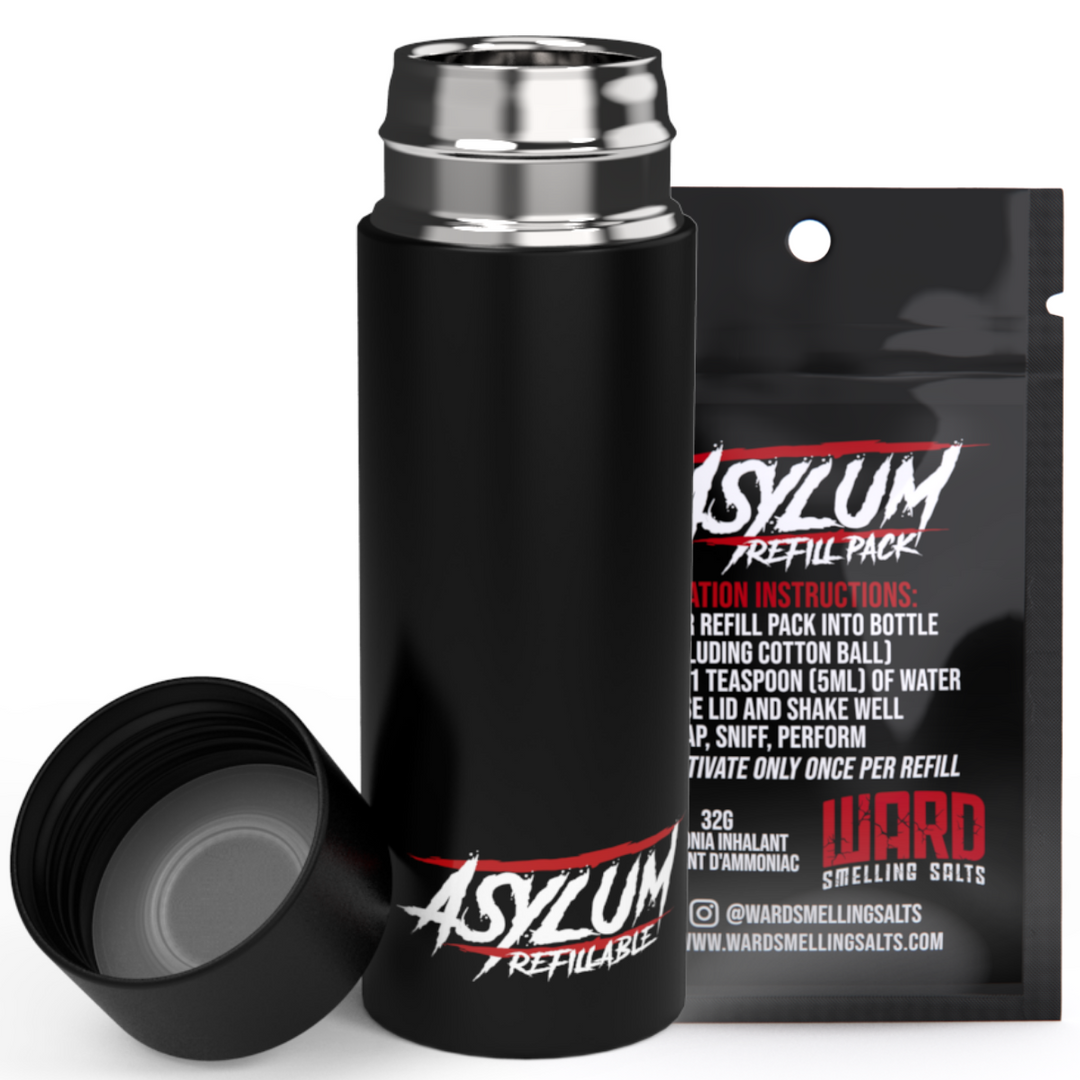Ward Asylum Refillable Stainless Steel Smelling Salts-Inner Strength Products