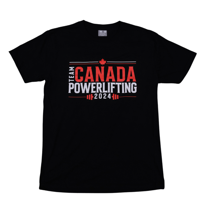 Canadian Powerlifting Union Team 2024 Tshirt-Inner Strength Products