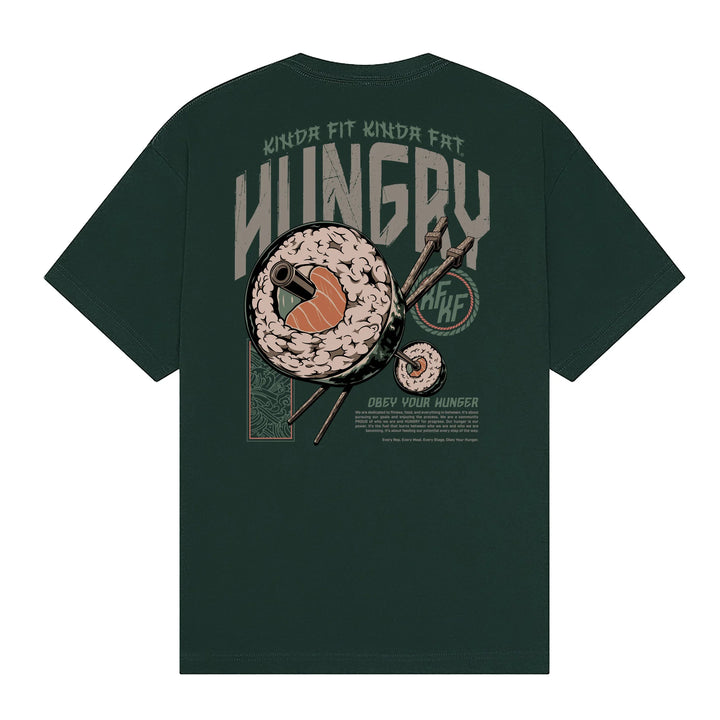 Kinda Fit Kinda Fat - Strong Sushi Deluxe Cotton T-Shirt-Inner Strength Products