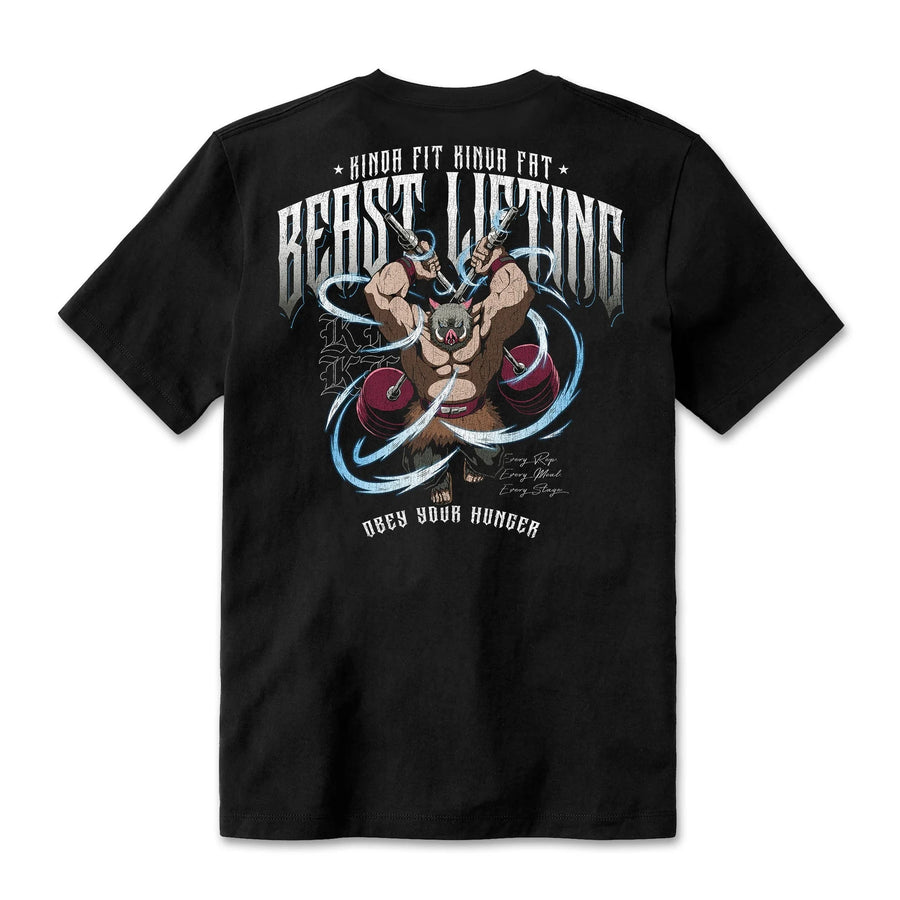 Kinda Fit Kinda Fat - Beast Lifting Signature Blend T-Shirt-Inner Strength Products