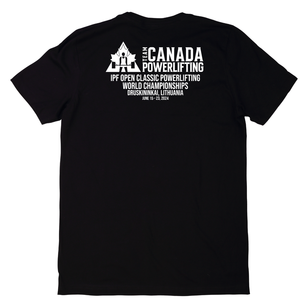 Canadian Powerlifting Union - Open Classic Worlds Team 2024 PRE ORDER