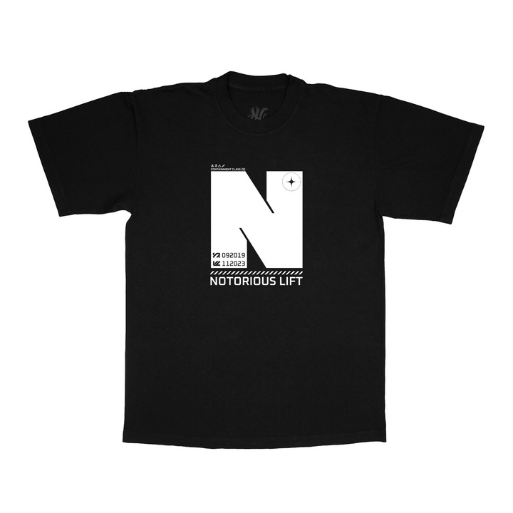 T-shirt noir Notorious Lift Confinement