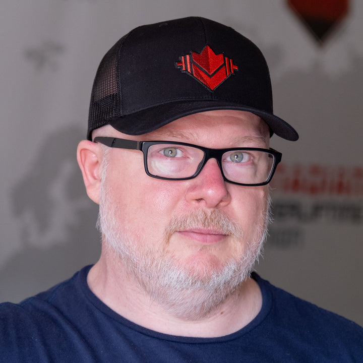 Canada Powerlifting Snapback Hat-Inner Strength Products