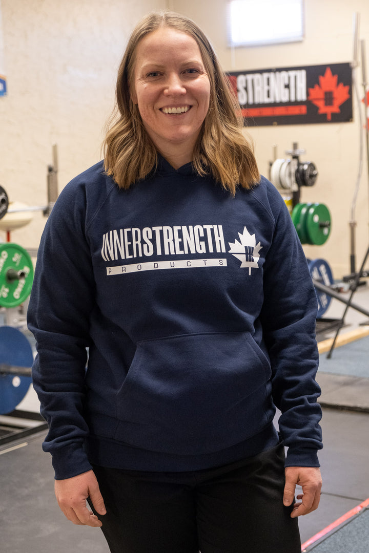 Inner Strength Products - Logo Hoodie- Navy