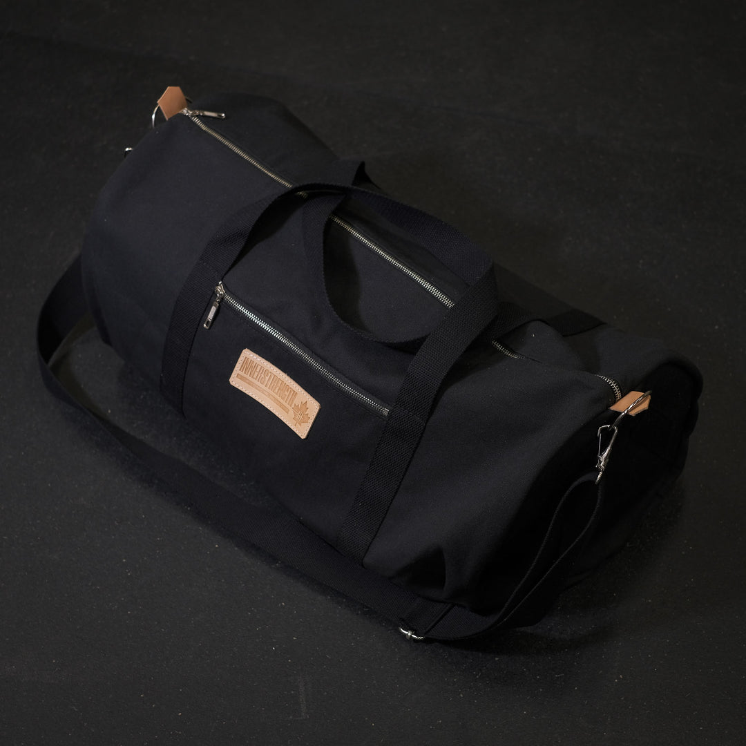 Inner Strength Products - Black Canvas Duffel Bag