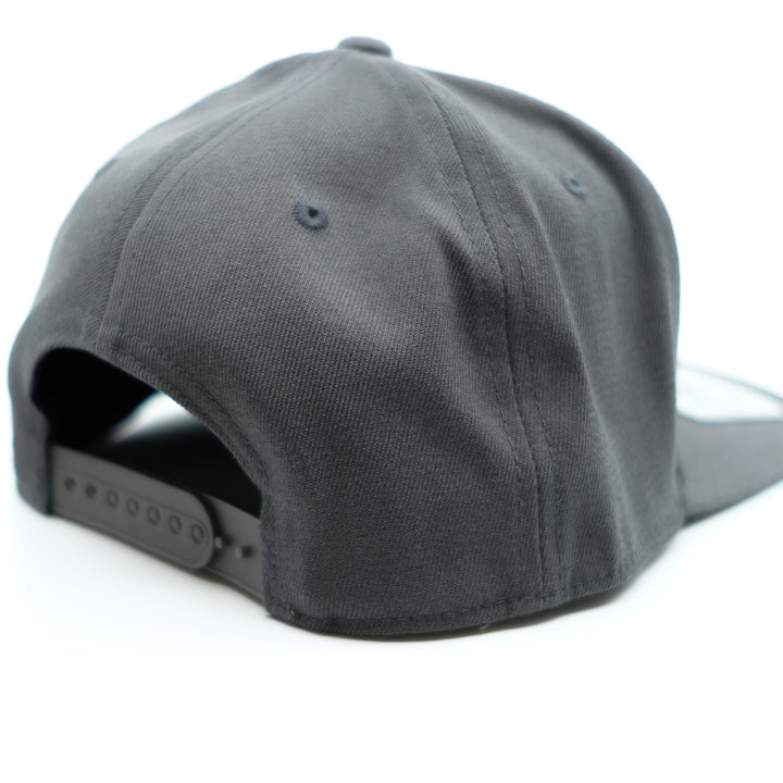 Inner Strength Maple Leaf Flexfit Flat Bill Hat - Charcoal Grey-Inner Strength Products