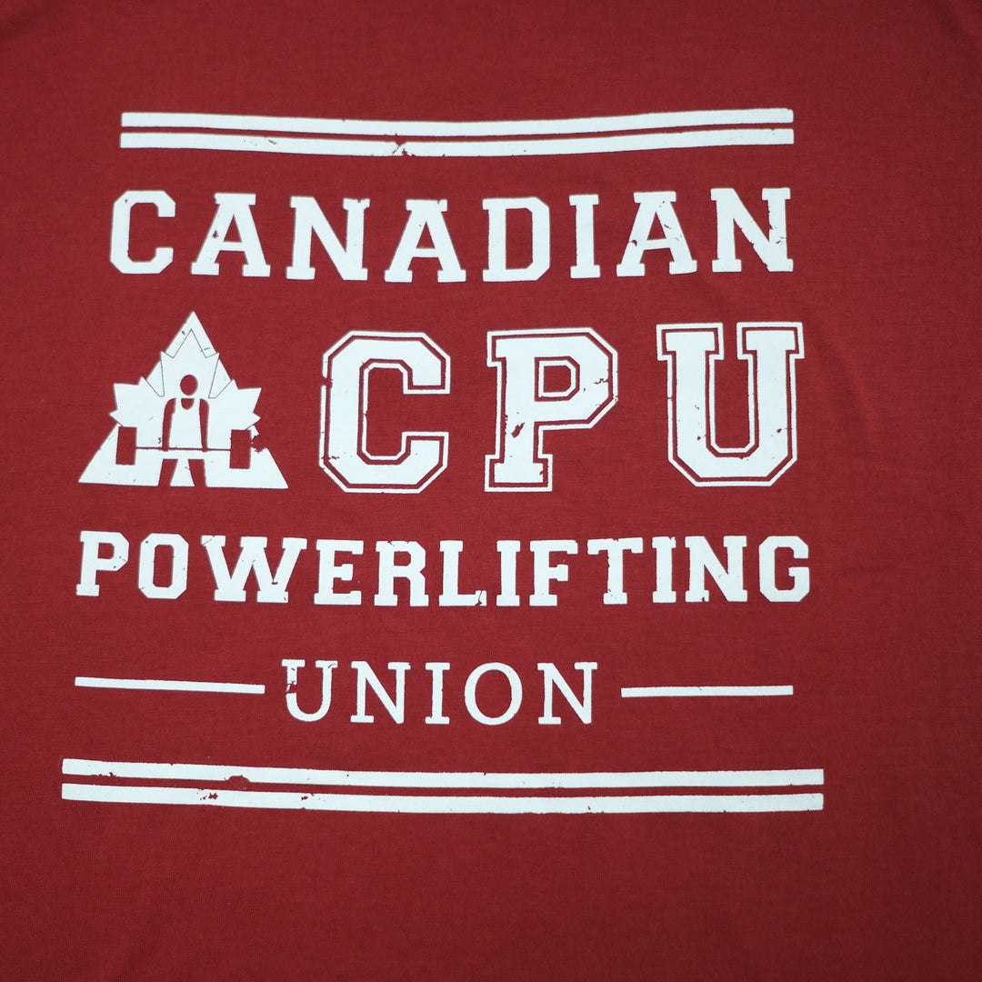 Canadian Powerlifting Union - Varsity Tee