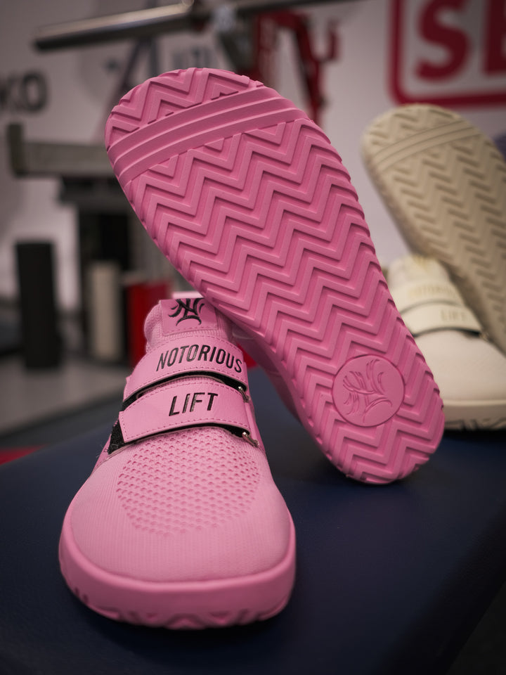 Notorious Lift Sumo Sole Gen 3: Breast Cancer Awareness Pink