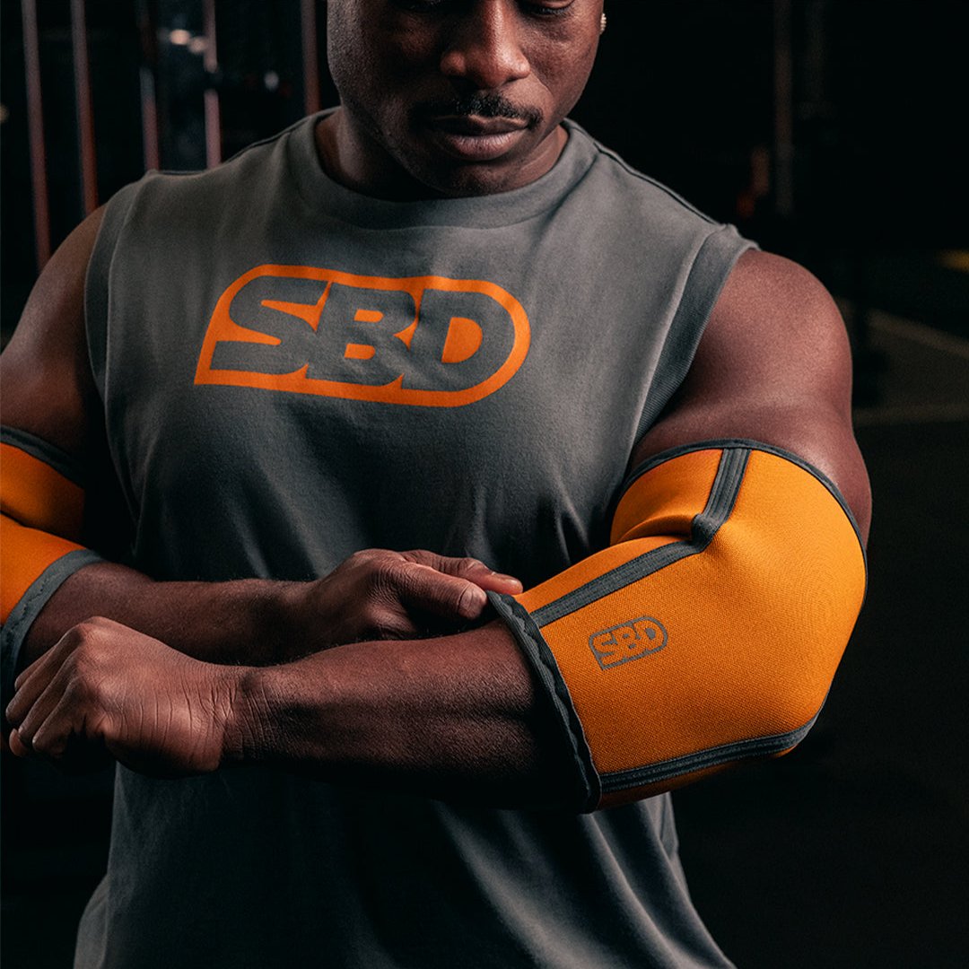 SBD Forge Elbow Sleeves - Orange-Inner Strength Products