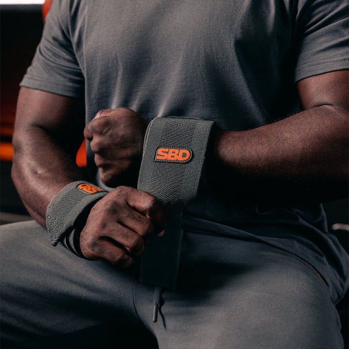 SBD Forge Wrist Wraps - Grey-Inner Strength Products