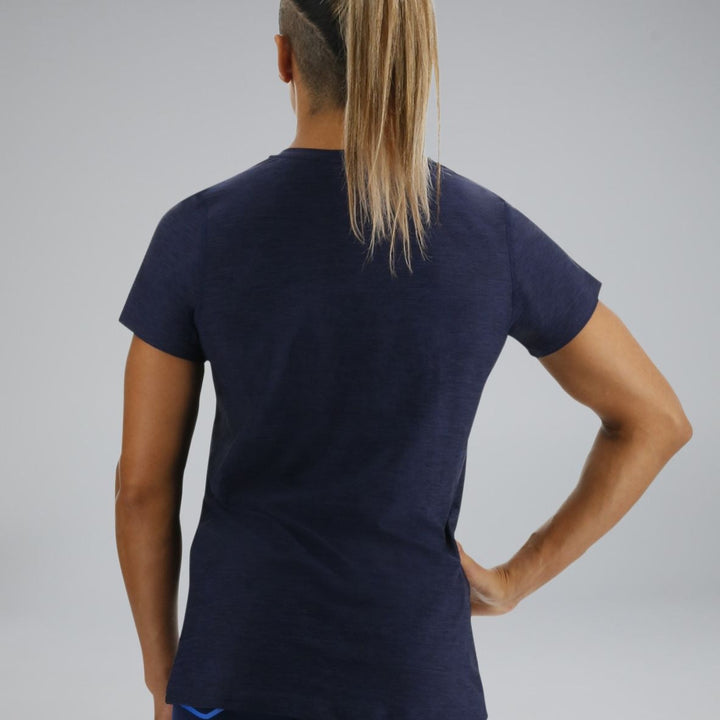 T-shirt à manches courtes TYR Airtec™ pour femmes - Eclipse Heather 