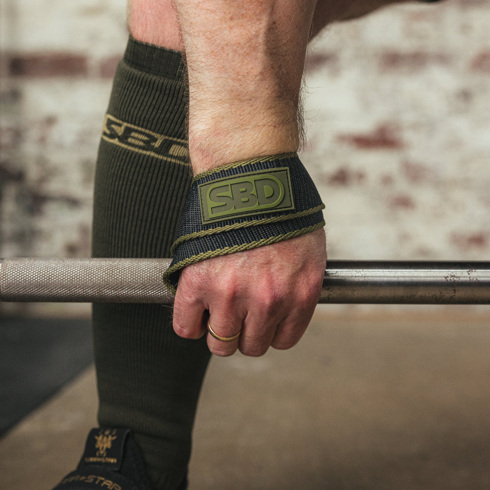 SBD Resolve Figure 8 Lifting Straps-Inner Strength Products