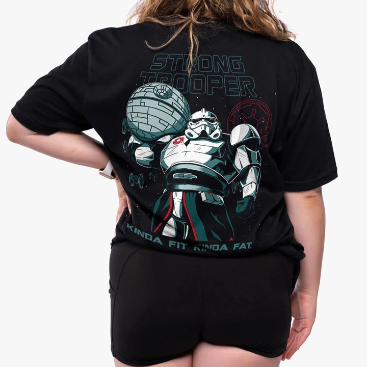 Kinda Fit Kinda Fat - Strongtrooper T-Shirt-Inner Strength Products