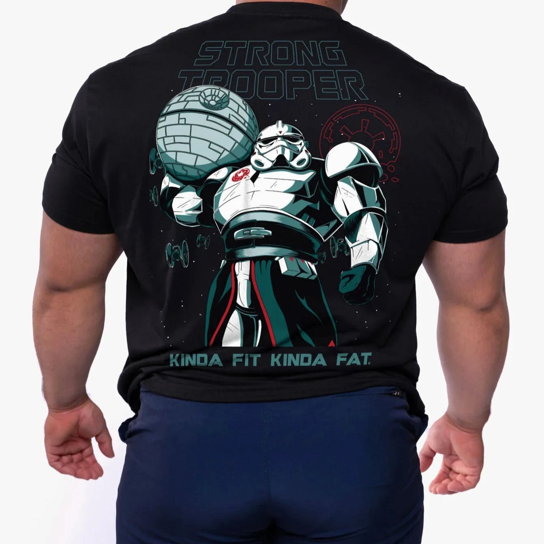 Kinda Fit Kinda Fat - Strongtrooper T-Shirt-Inner Strength Products