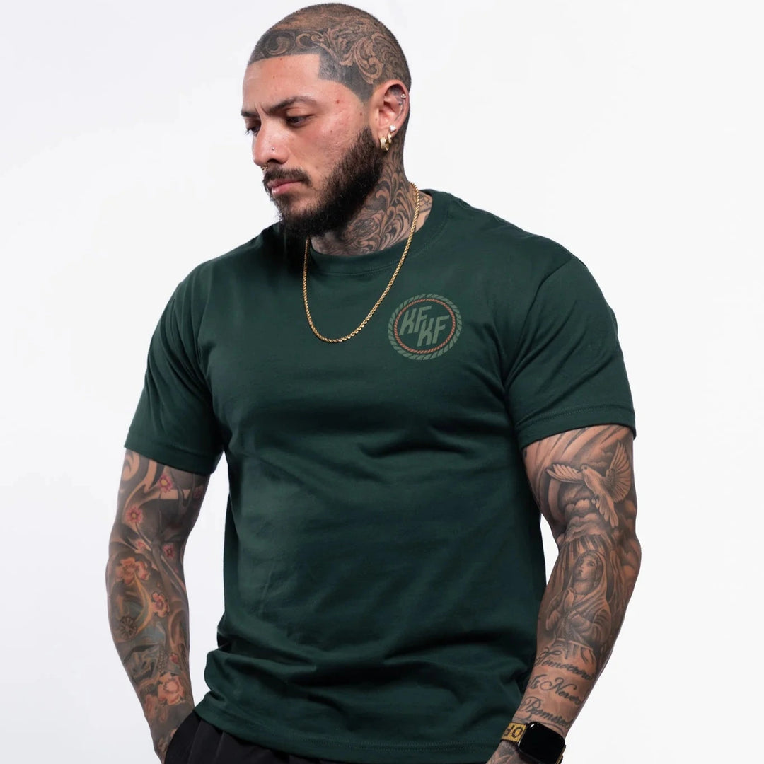 Kinda Fit Kinda Fat - Strong Sushi Deluxe Cotton T-Shirt-Inner Strength Products