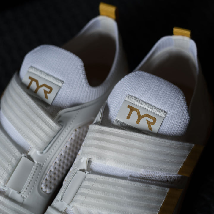 TYR DZ-1 DropZero Baskets pieds nus - Blanc/Or 