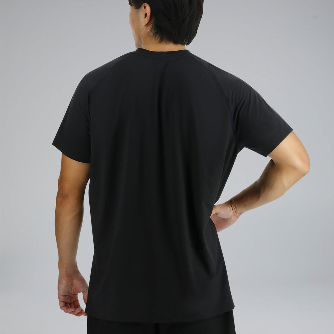 T-shirt technique raglan TYR ClimaDry™ pour hommes - Noir