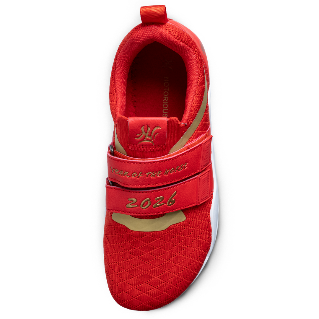 Notorious Lift Sumo Sole Gen 4: Year of the Horse Red-Inner Strength Products