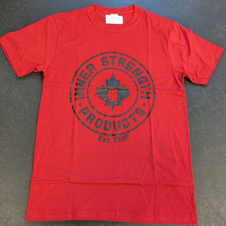 Inner Strength Products - Black Circle Logo T-Shirt-Inner Strength Products