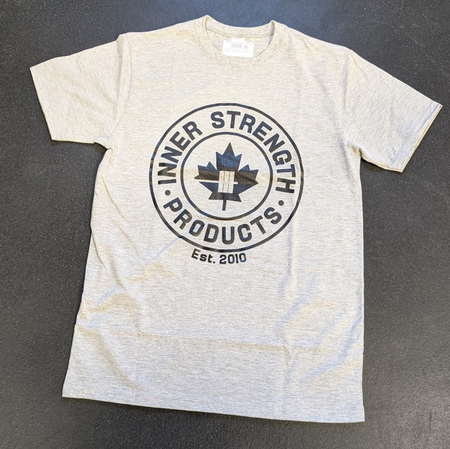 Inner Strength Products - Black Circle Logo T-Shirt-Inner Strength Products