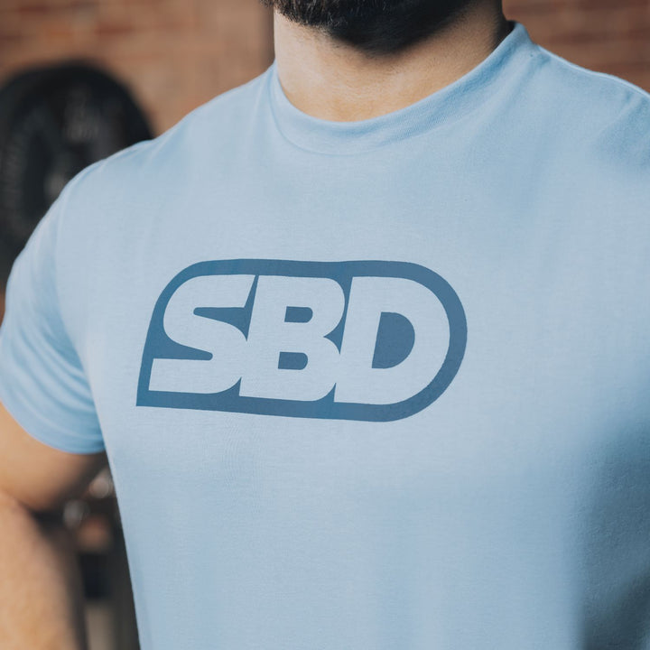 SBD Reflect Men's Brand T-Shirt Blue-Inner Strength Products