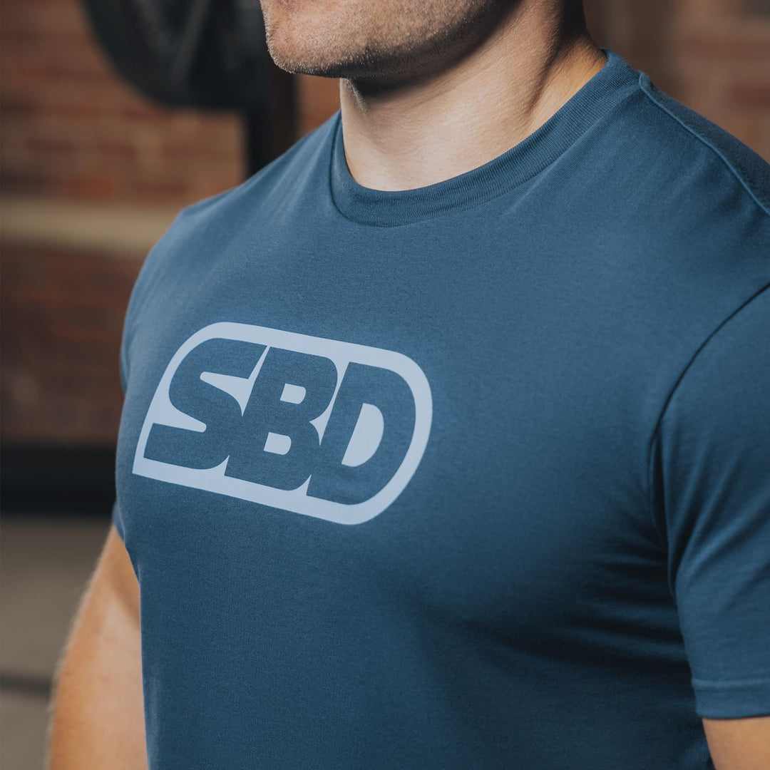 SBD Reflect Men's Brand T-Shirt Teal-Inner Strength Products