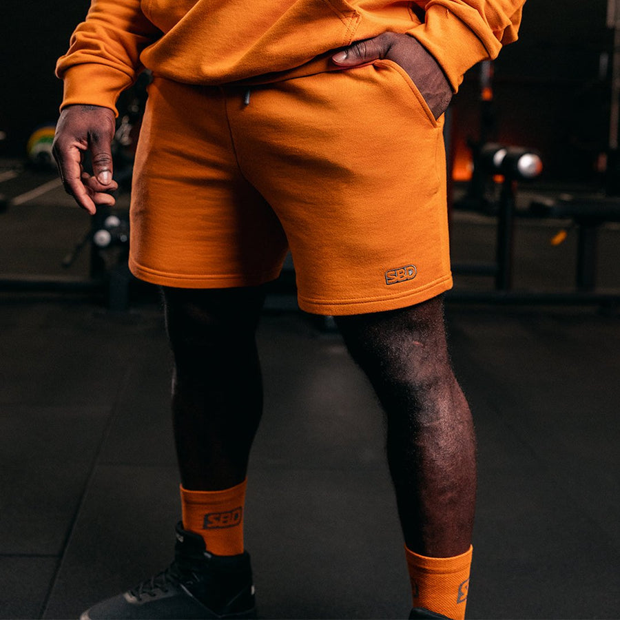 SBD Forge Shorts - Orange-Inner Strength Products