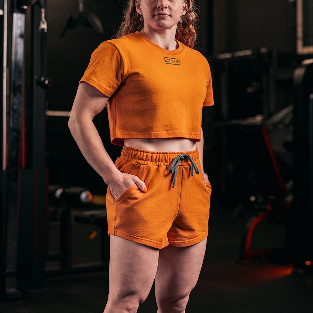 SBD Forge Shorts - Orange-Inner Strength Products