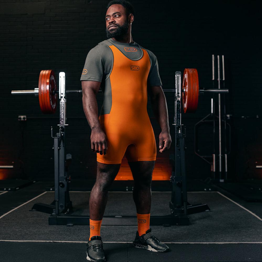 SBD Forge Powerlifting Singlet - Orange-Inner Strength Products