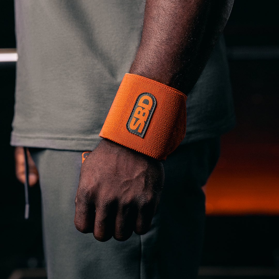 SBD Forge Wrist Wraps - Orange-Inner Strength Products