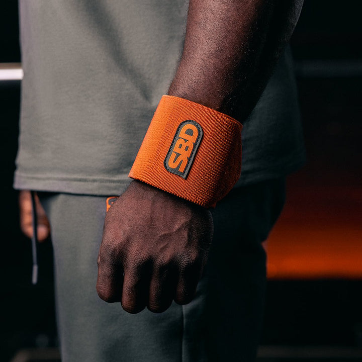 SBD Forge Wrist Wraps - Orange-Inner Strength Products