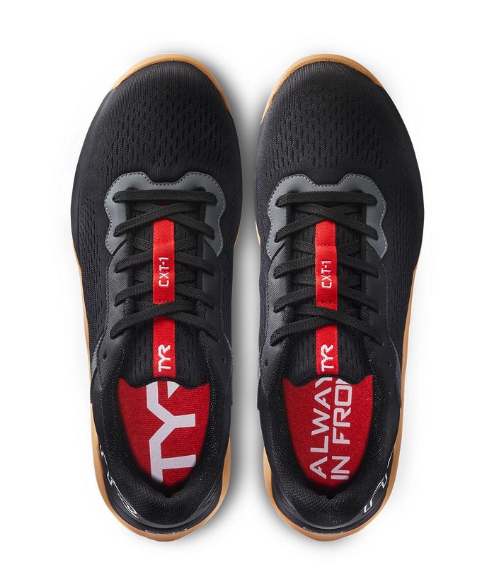 TYR CXT-1 Extra Wide Trainer Black Gum-Inner Strength Products