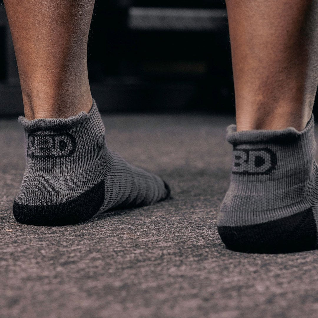 SBD Forge Trainer Socks - Grey-Inner Strength Products