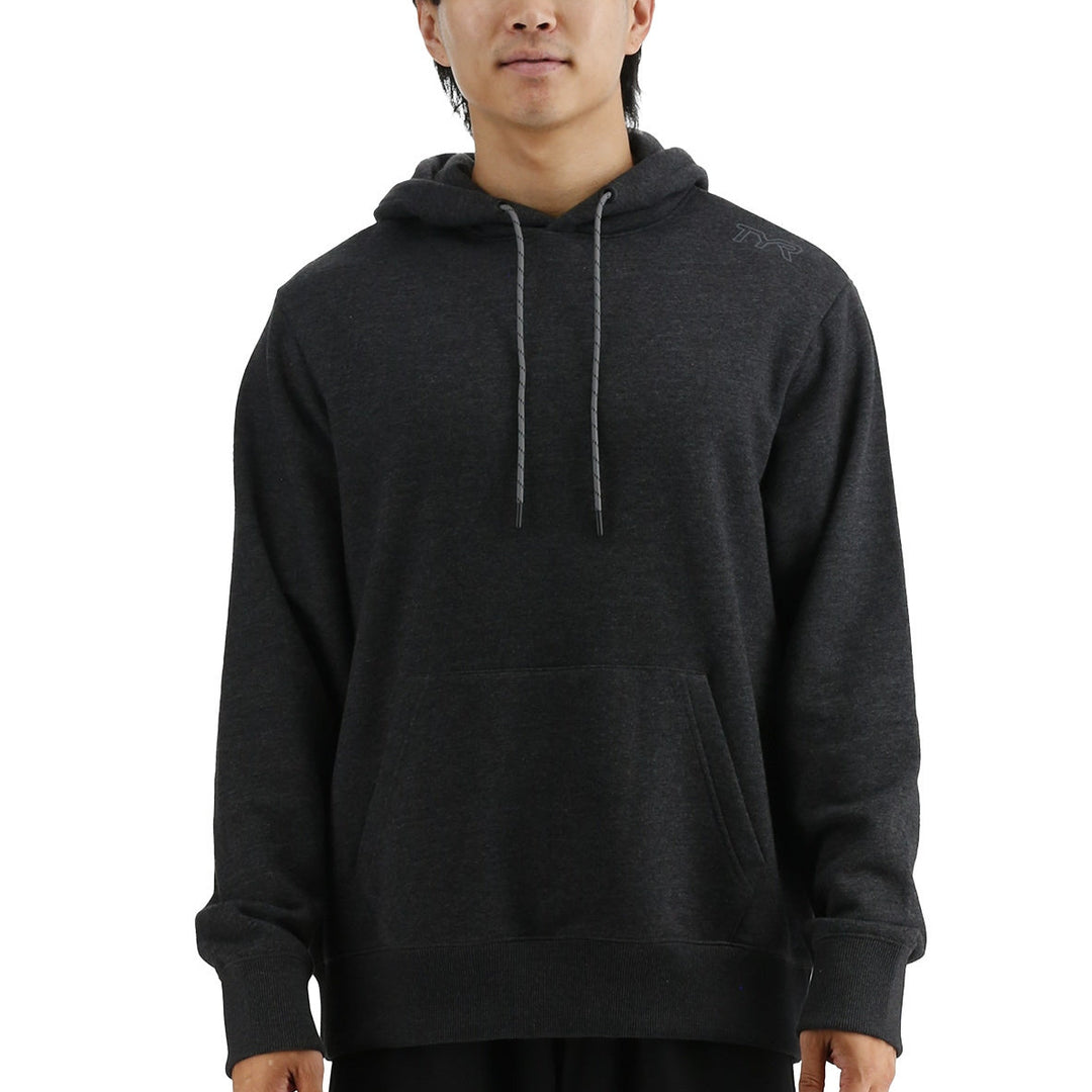 TYR UltraSoft Unisex Midweight Fleece Hoodie - Charcoal Heather – Inner  Strength Products