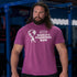 SBD World's Strongest Man 2024 - Men's T-Shirt - Purple