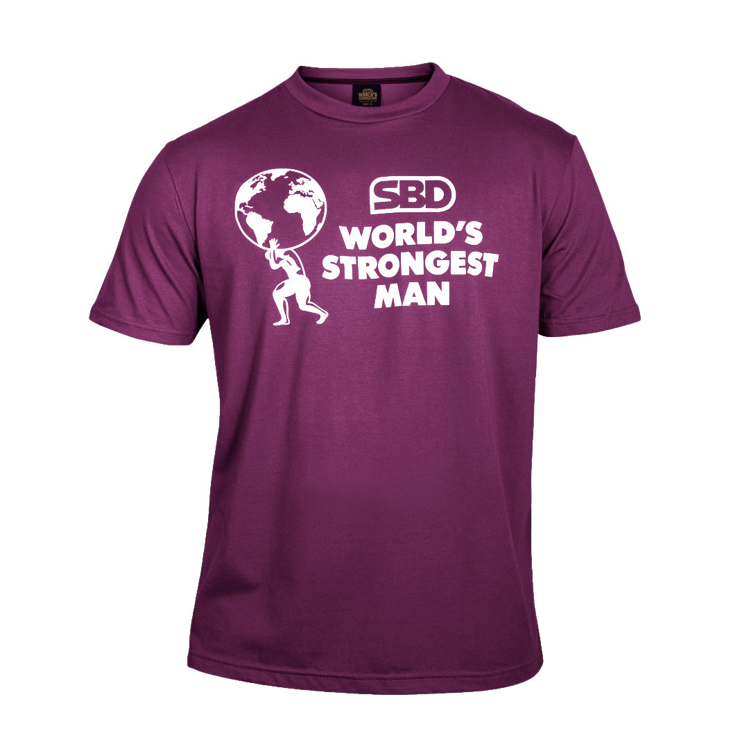 SBD World's Strongest Man 2024 - Women's T-Shirt - Purple