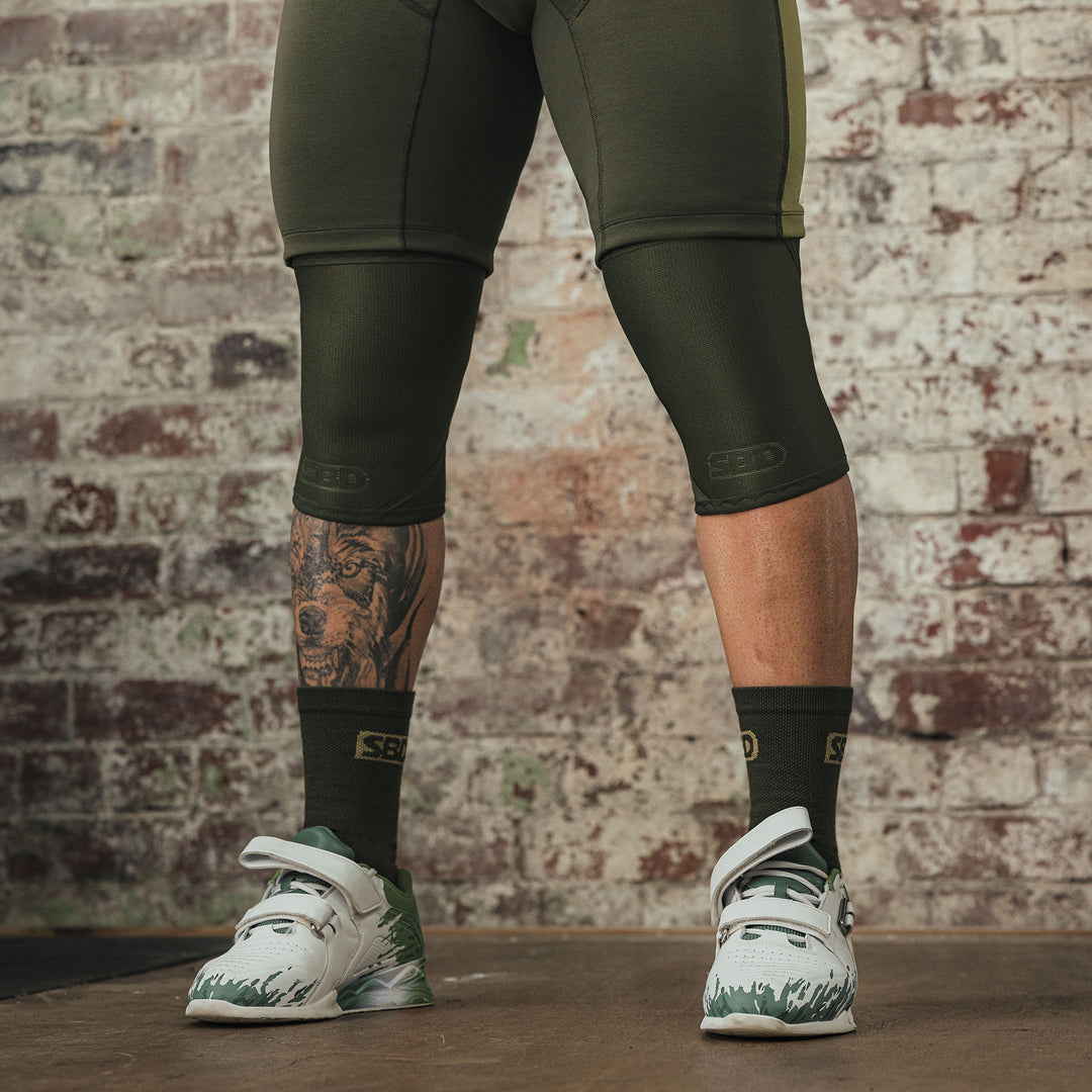 SBD Resolve Weightlifting Knee Sleeves-Inner Strength Products