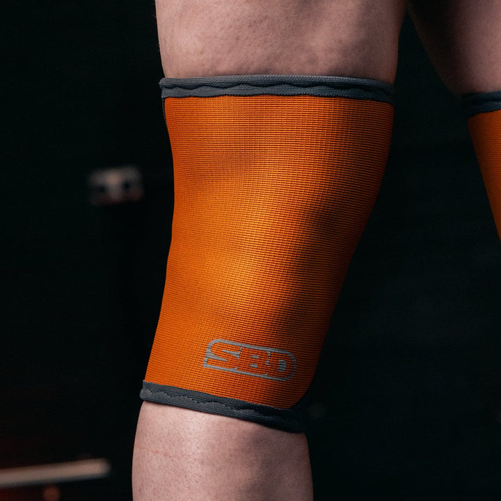 SBD Forge Weightlifting Knee Sleeves - Orange-Inner Strength Products