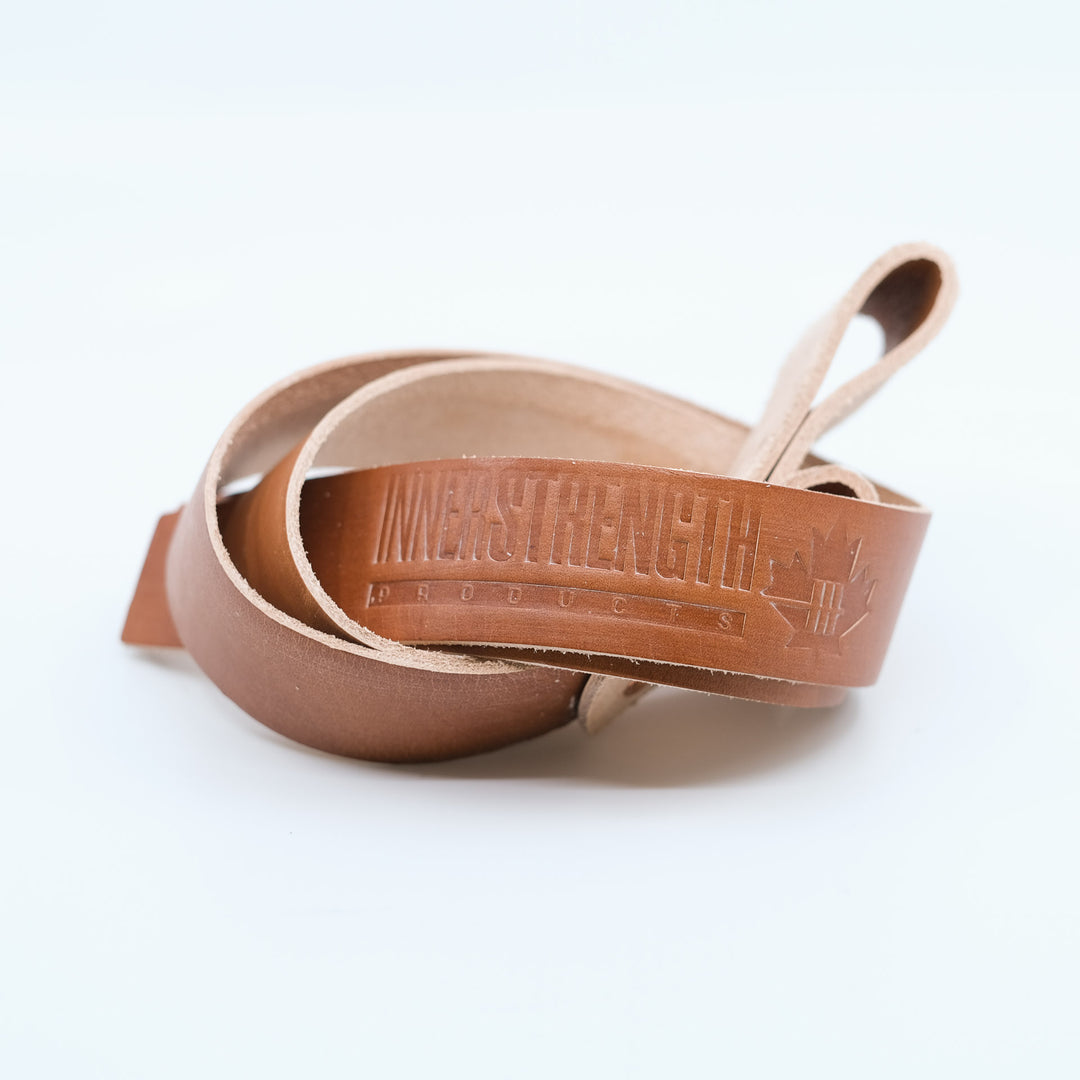 Inner Strength Leather Lifting Straps-Inner Strength Products