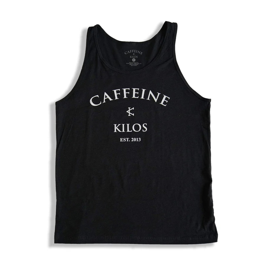 Caffeine and Kilos Arch Logo Tank-Inner Strength Products