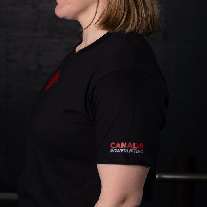 Canada Powerlifting Competition T-Shirt-Inner Strength Products