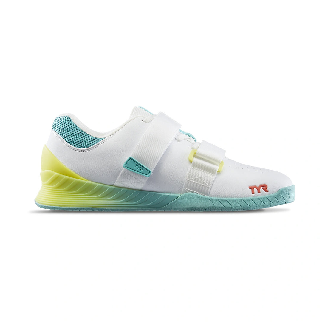 TYR L-1 Lifter Blanc/Turquoise