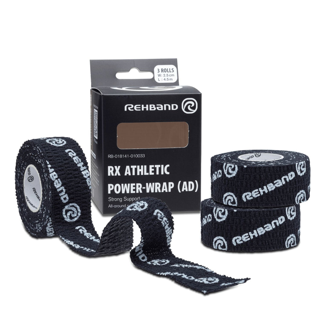 Rehband RX Athletic Power-Wrap 25mm, Hookgrip Tape-Inner Strength Products